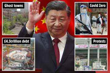 Wie das brutale Vorgehen von Präsident Xi gegen „Covid Zero“ zu seinem Sturz führen könnte