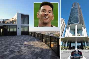 In Messis „7,25 Millionen Pfund teure Wohnung in Miami mit Autolift, die er vor dem MLS-Umzug gekauft hat“