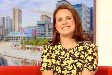 Nina Warhurst ist überwältigt, als Co-Star von BBC Breakfast ihr ihre Liebe erklärt 
