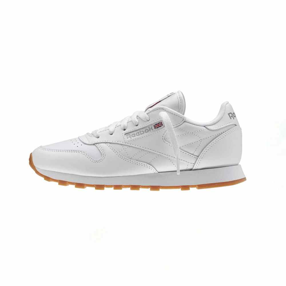 Reebok Classic Leder-Sneaker in Weiß