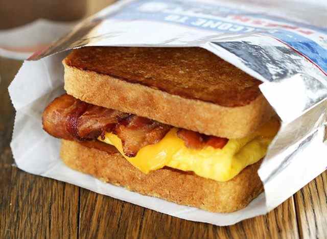 Sonic-Französisch-Toaster-Frühstücks-Sandwich