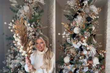 I’m obsessed with Christmas & my clever tips will make any cheap tree look luxe