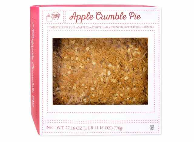 Trader Joes Apple Crumble Pie
