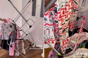 Mama teilt den Wäsche-Hack für schnell trocknende Kleidung UND reduziert das Bügeln