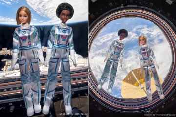 Astronauten-Barbie-Puppen starteten in den Weltraum, um Mädchen zum Studium der Naturwissenschaften zu ermutigen