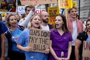 Der Streik des NHS könnte 6 Monate dauern, da Streiks von Krankenschwestern in Großbritannien mit Chaos drohen