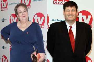 Mark Labbett und Anne Hegerty von The Chase zeigen einen schlankeren Blick auf den TV Choice Award