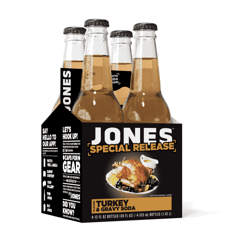 Jones Turkey und Gravy Soda