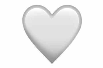 Bedeutung des weißen Herz-Emojis erklärt