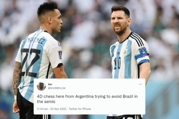 Fans überzeugten Argentinien ABSICHTLICH gegen Saudis verloren … aus sehr hinterhältigen Gründen