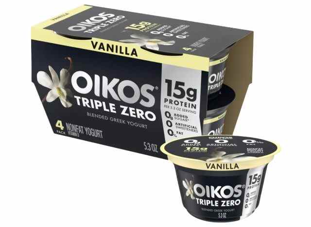 Oikos Triple Zero Vanille griechischer Joghurt