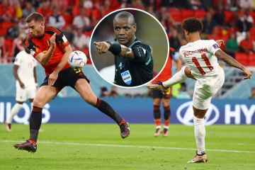 WM-Fans toben, als Schiedsrichterin Janny Sikazwe Kanada „ZWEI klare Elfmeter“ verweigert
