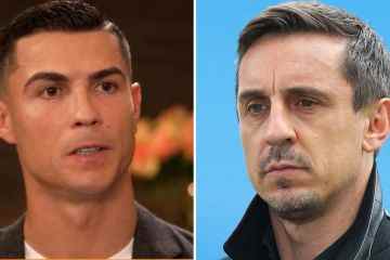 Ronaldo sagt, Neville sei NICHT sein Freund, das Bombeninterview von Piers Morgan