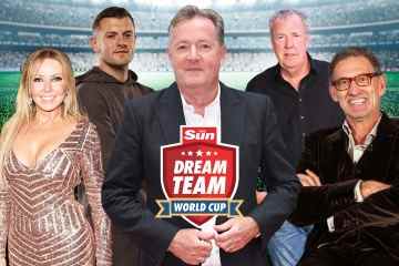 Tritt beim Dream Team World Cup gegen unser Top-Team von Promis an, darunter Piers Morgan!