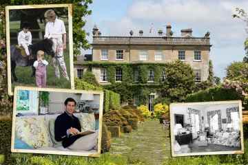 Im 3,9 Millionen Pfund teuren Highgrove House von King Charles mit stahlverkleidetem Panikraum