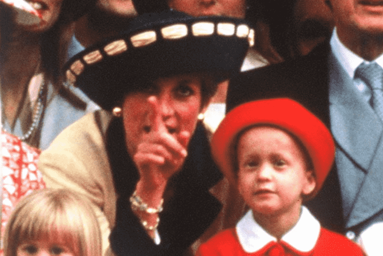 Prinzessin Diana und Leonora Knatchbull
