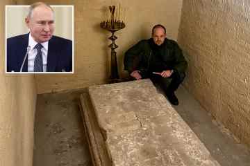Kranke russische Truppen stehlen menschliche Überreste aus heiliger Krypta in der Ukraine