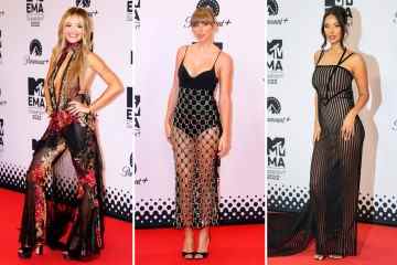 Rita Ora, Taylor Swift und Maya Jama begeistern auf dem roten Teppich der MTV EMAs