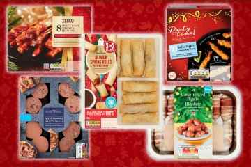 Bestes Essen für Weihnachtsfeiern im Supermarkt, einschließlich Sainsbury's, Asda und Tesco