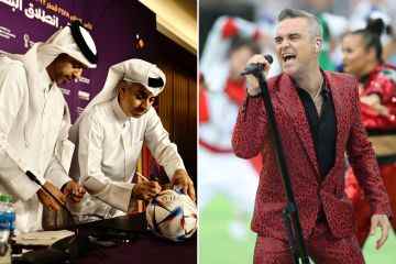 Robbie Williams faces fury over plan to perform in Qatar for World Cup