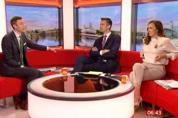 Sally Nugent von BBC Breakfast schlägt Co-Star, weil er „sehr hart“ ist