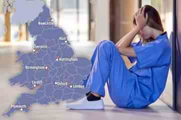 Genaue NHS-Krankenhäuser, die nächsten Monat von Streiks der Krankenschwestern betroffen sind, wurden bekannt gegeben