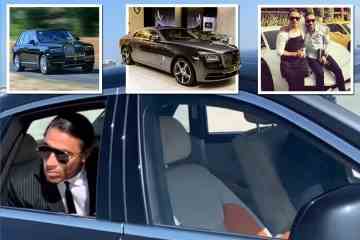 Ein Blick in die 1 Million Pfund teure Autosammlung von Salt Bae mit 3 Rolls-Royce und einem Lambo