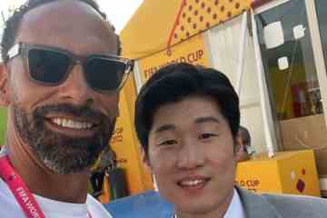 Ferdinand trifft vor der Weltmeisterschaft auf Ex-Kumpel von Man Utd, Park Ji-sung