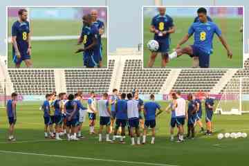 Rice verpasst das englische Training nur wenige Tage vor dem WM-Duell mit Frankreich