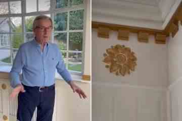 In Corrie-Star Bill Roaches sehr dekadentem Zuhause zeigt er seine Lackierung