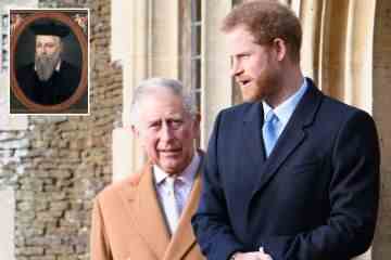 Bizarre Nostradamus-Vorhersage behauptet, Harry werde „nach Charles König werden“