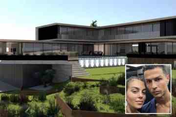 Ronaldo schmückt sein 28 Millionen Pfund teures Herrenhaus mit Glaspool und Unterwassersteg