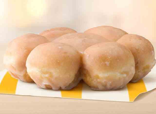 mcdonalds mini glasierte donuts