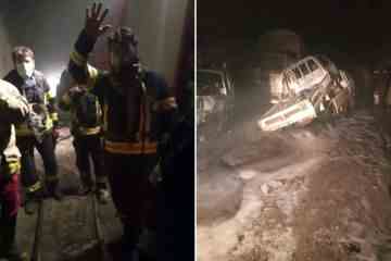 63 Tote, nachdem ein Öltanker in einem Tunnel explodiert und Opfer in Fahrzeugen eingeschlossen hat 