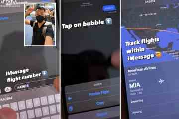iPhone-Nutzer fassungslos über geheimen Reisetrick, der in iMessages versteckt ist
