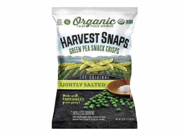 Harvest Snaps Bio-Snackchips aus grünen Erbsen