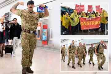 Flughäfen „besser als je zuvor“ mit Armeedeckung für streikende Mitarbeiter der Grenzstreitkräfte