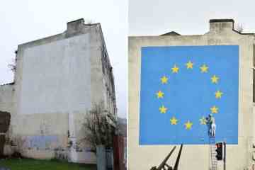 Unser Rat will mit einem Banksy-Original von 1 Million Pfund die Wand einreißen – das ist eine Farce