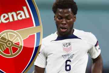 Arsenal interessiert sich für Musah, da Arteta Scouts schickt, um den Star der US-Weltmeisterschaft zu beobachten