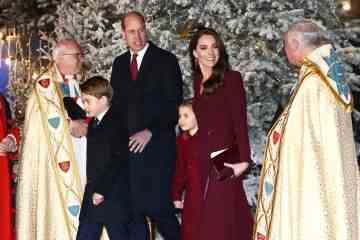 Während des Weihnachtsessens mit King halten sich Kate und William an strenge Regeln 