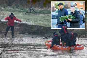 Junge, 6, stirbt, nachdem er in einer Tragödie in einen zugefrorenen See gefallen ist, die 3 Menschen das Leben gekostet hat