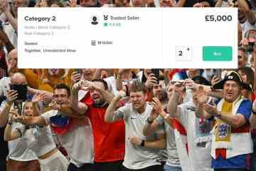 Tickets für das WM-Duell zwischen England und Frankreich werden für über das 28-FACHE des Nennwerts verkauft