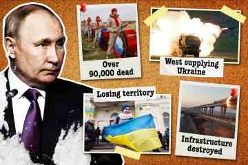 Wie die Ukraine Putins Kriegsmaschine lahmlegte, indem sie Bomber, Schiffe und Brücken auslöschte