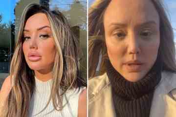 Charlotte Crosby enthüllt einen dramatischen neuen Look, nachdem sie Wimpern und Lippenfüller abgelegt hat