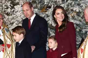 Kate und William werden nach dem Weihnachtsessen in bizarrer Tradition gewogen