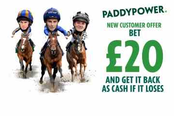 Setzen Sie 20 £ auf ein beliebiges Pferd und erhalten Sie Ihr Geld in bar zurück, wenn es mit Paddy Power verliert