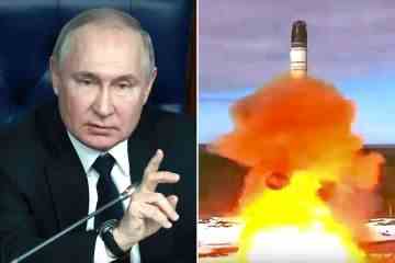 Der „kranke“ Putin schwört, in WOCHEN Atomraketen einzusetzen