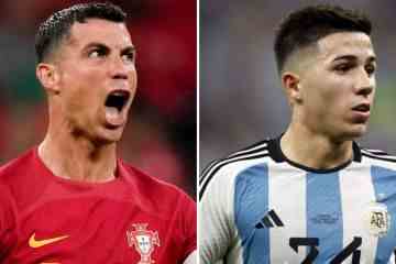 United-Fans zielen auf Ronaldo, Enzo Fernandez £ 120m-Rennen gegen Liverpool
