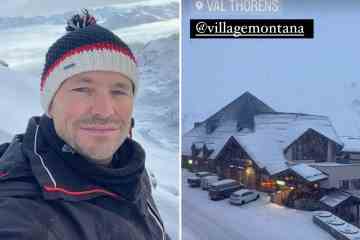 In Mark Wrights unglaublichem Luxus-Skiurlaub für £1.000 pro Nacht in Frankreich