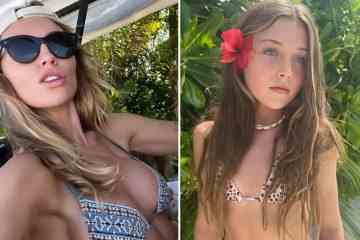 Abbey Clancy schämt sich grausam, nachdem sie ein Bild ihrer 11-jährigen Tochter im Urlaub gepostet hat